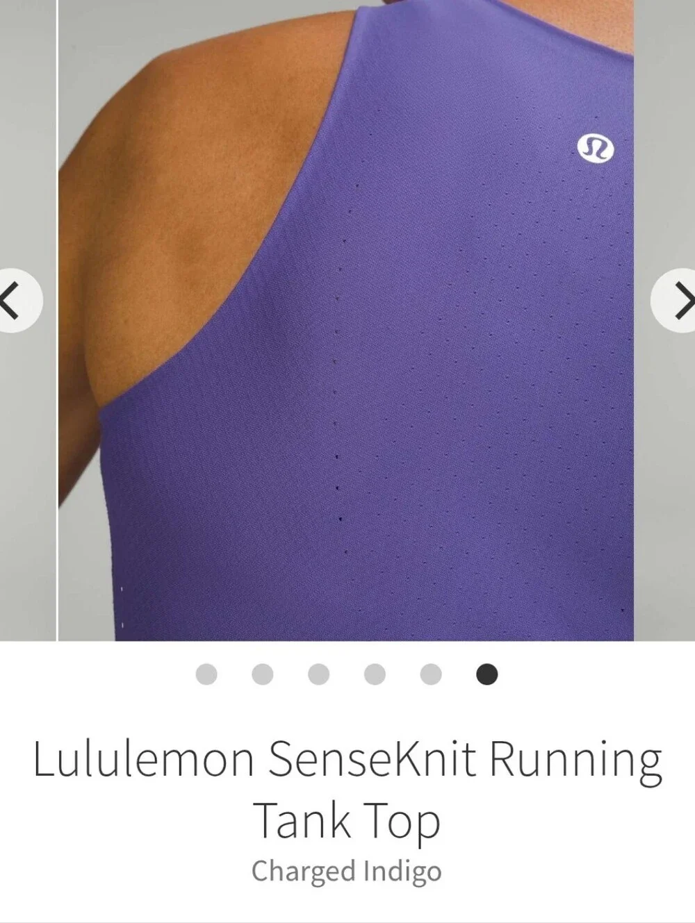 Lululemon Swiftly Tech Racerback 2.0 Race Length Tank Purple XS